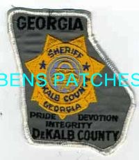 GEORGIA,A,DEKALB COUNTY SHERIFF 5 STATE SHAPED_wm